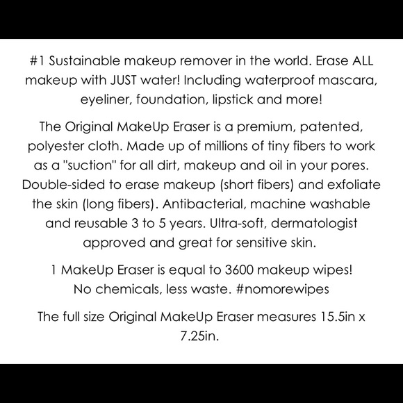 MakeUp Eraser - NWOT in original box - Picture 5 of 5